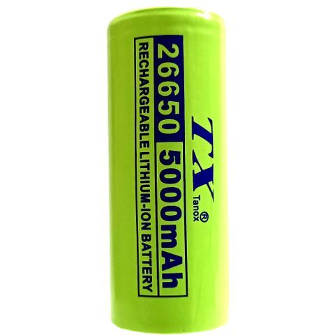 TX特林 5000mAh26650鋰充電池3.7V1入(LI26650-1)