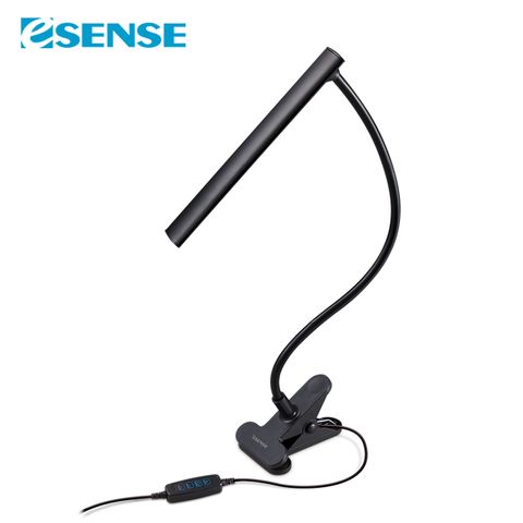 Esense 逸盛 鋁合金USB LED檯燈-升級版 (個性黑)