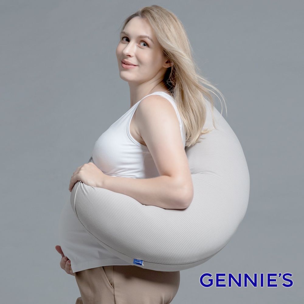 Gennies 奇妮 智能恆溫抗菌月亮枕(咖啡紗)