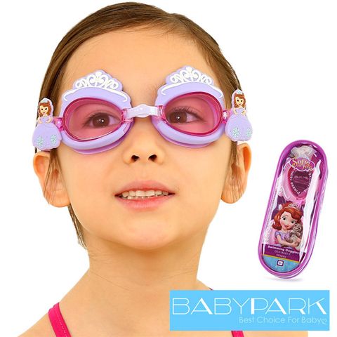 BabyPark 兒童造型泳鏡-蘇菲亞小公主 Sofia the First附耳塞設計