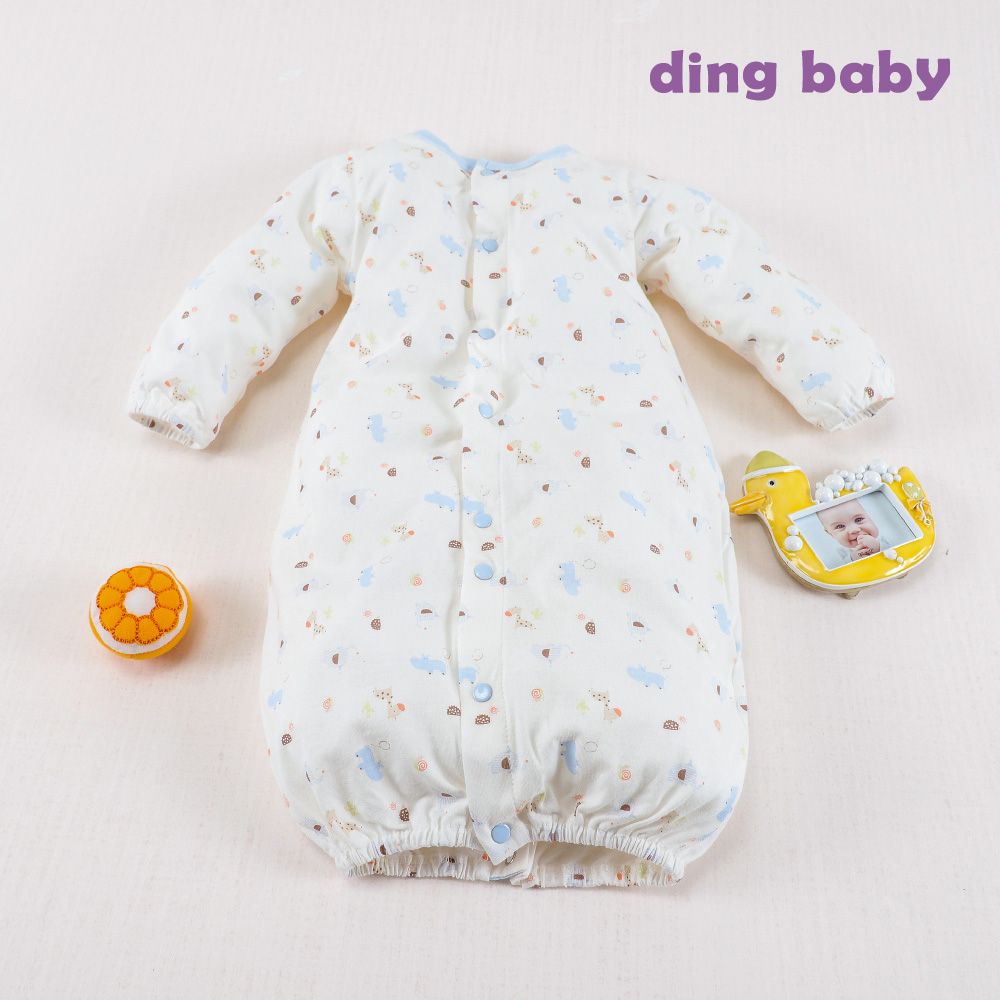 DING BABY 繽紛樂園兩用兔裝-藍色