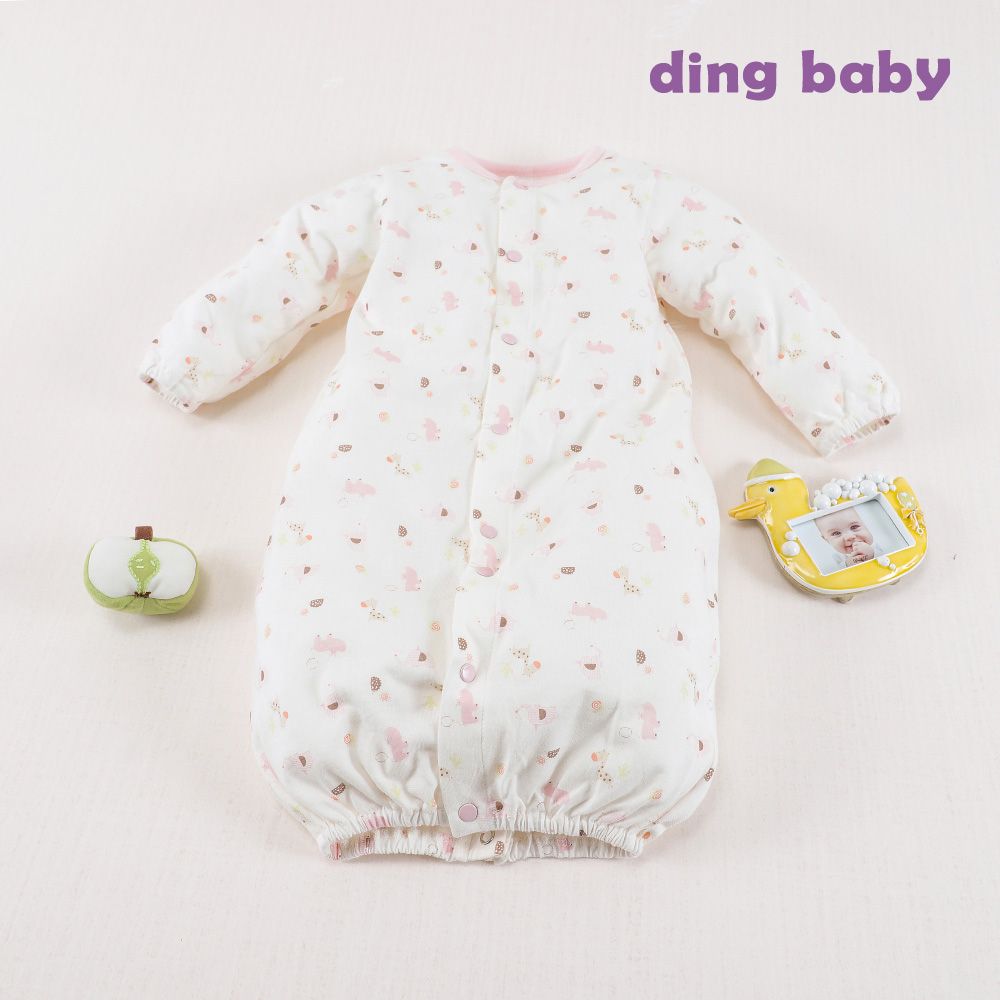 DING BABY 繽紛樂園兩用兔裝-藍色