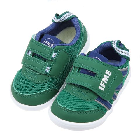 《布布童鞋》日本IFME輕量系列純粹綠寶寶機能學步鞋(12.5~15公分) [ P2S212C ]