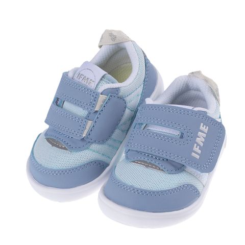 《布布童鞋》日本IFME輕量系列水色藍寶寶機能學步鞋(12~15公分) [ P3C002B ]
