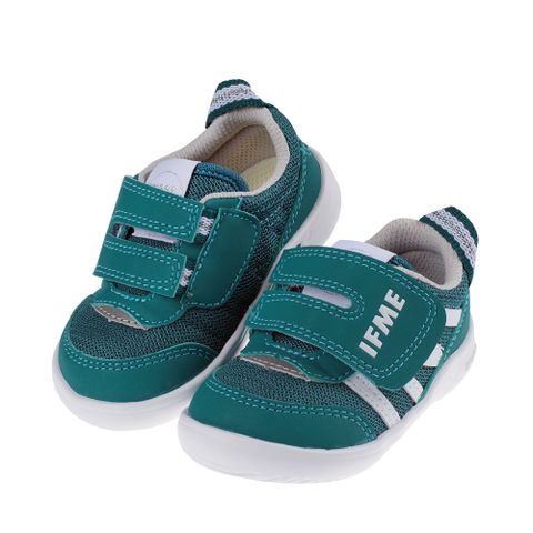 《布布童鞋》日本IFME輕量系列祖母綠色寶寶機能學步鞋(12.5~15公分) [ P3D912C ]