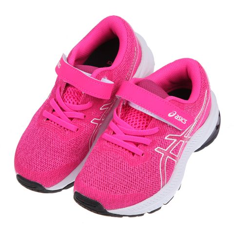 《布布童鞋》asics亞瑟士GT1000桃紅色兒童機能運動鞋(17~22公分) [ J2G238H ]