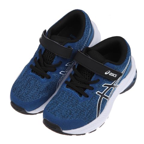 《布布童鞋》asics亞瑟士GT1000深藍色兒童機能運動鞋(17~22公分) [ J2J238B ]