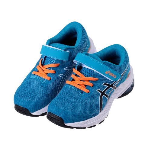 《布布童鞋》asics亞瑟士GT1000島嶼藍色兒童機能運動鞋(17.5~22公分) [ J3D238B ]