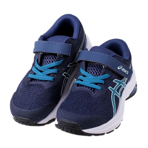 《布布童鞋》asics亞瑟士GT1000氣質深藍兒童機能運動鞋(17.5~220公分) [ J3F238B ]