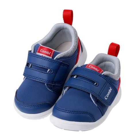 Combi深藍乖寶寶NICEWALK成長機能學步鞋(12.5~15.5公分)