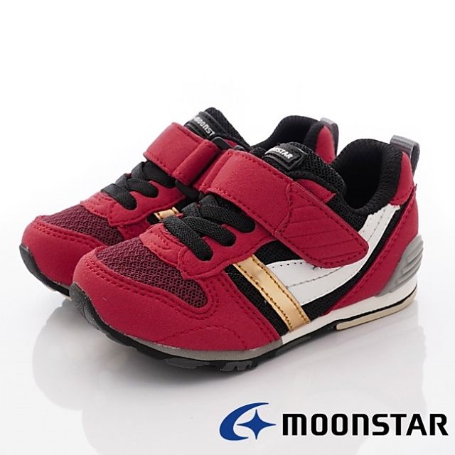 MOONSTAR 日本Carrot機能童鞋-HI系列機能款-C2121S62紅-15cm-19cm