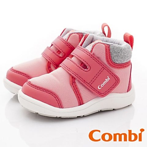 日本Combi童鞋- NICEWALK 醫學級成長機能鞋-B2001PI粉-12.5~17.5cm