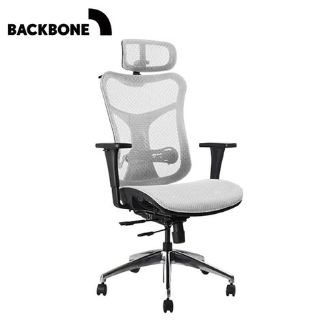 Backbone Kabuto 人體工學椅(黑框)-灰網座