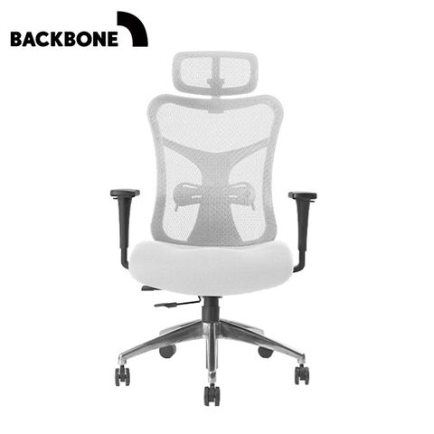 Backbone Kabuto 人體工學椅(黑框)-灰泡綿座