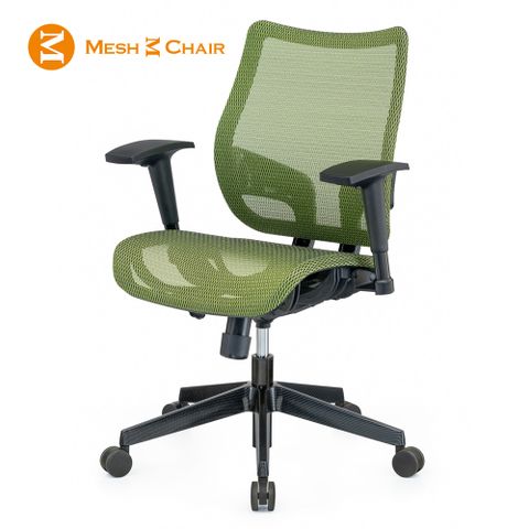 Mesh 3 Chair 崴美 恰恰人體工學網椅-無頭枕SH01(蘋果綠)