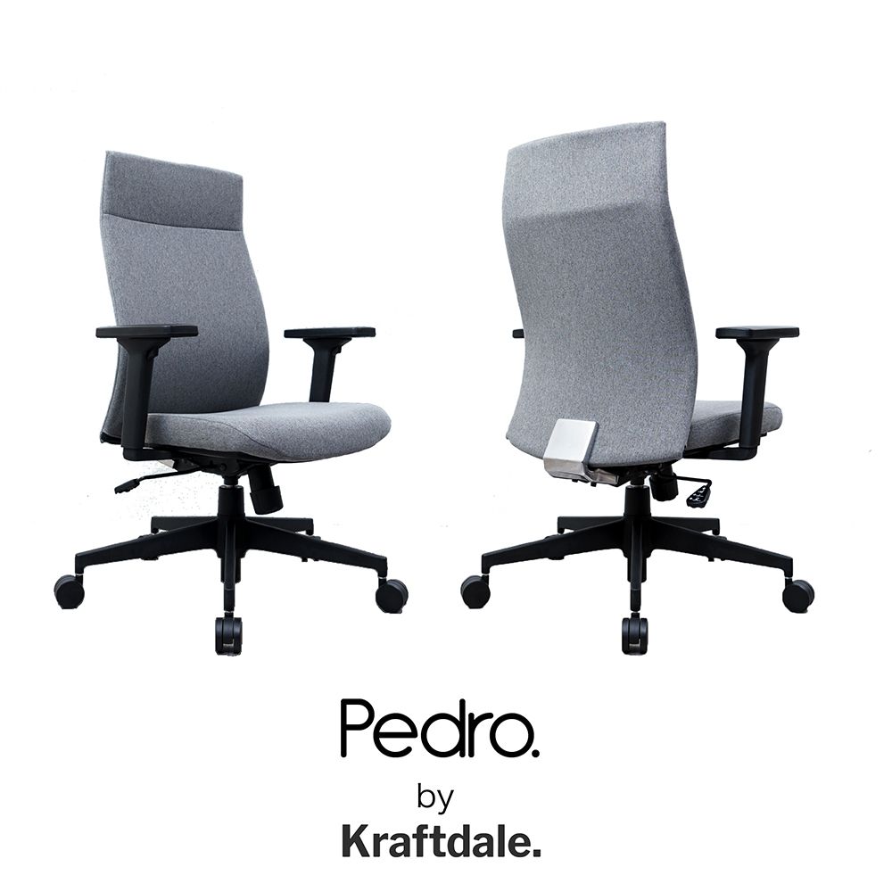 美國Kraftdale  Pedro 辦公椅 電腦椅 工作椅 人體工學椅 無印風 北歐風