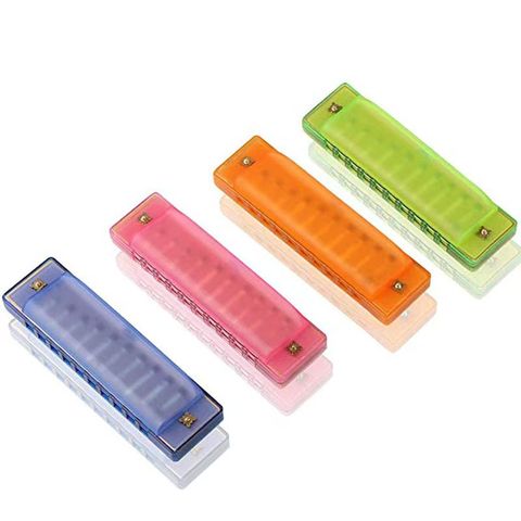 十孔兒童口琴 C調 彩色塑膠口琴 玩具口琴 啟蒙樂器