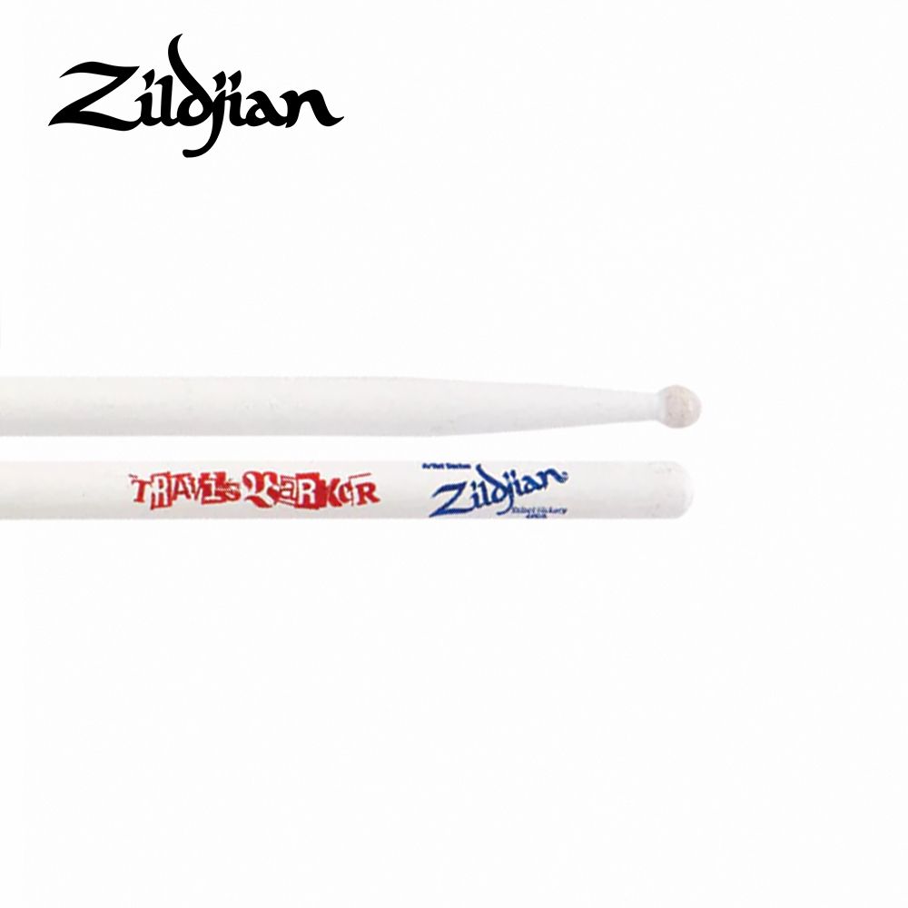 ZILDJIAN ZASTB Travis Barker 簽名鼓棒 白色