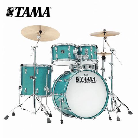 TAMA 50th SU42RS-AQM Superstar Reissue 50週年限量鼓組 藍色