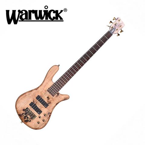 Warwick GPS Streamer LX 5 LTD 2018 限量版 五弦電貝斯 木紋色