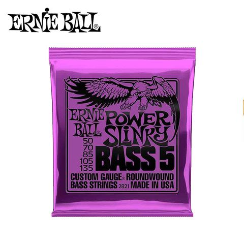 ERNIE BALL 2821 五弦貝斯套弦 050-135