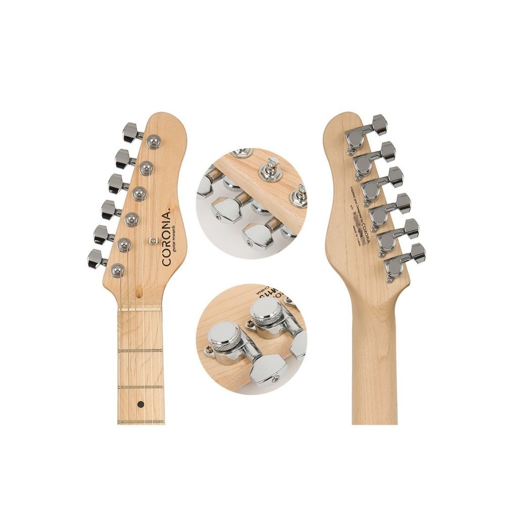 CORONA MODERN Standard ST M22F/M 楓木 電吉他 [白色] 原廠公司貨 贈送新手超值五大好禮