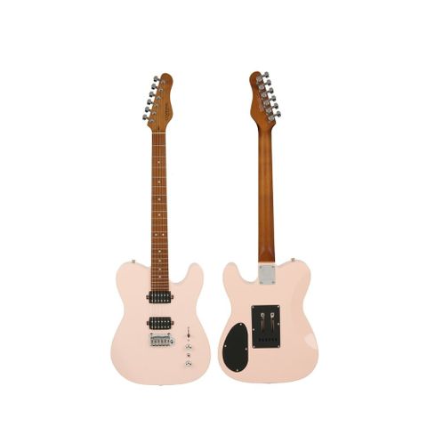 CORONA MODERN PLUS Tele T24 燻烤楓木指板 電吉他 [貝殼粉紅色] 原廠公司貨 贈送新手超值五大好禮