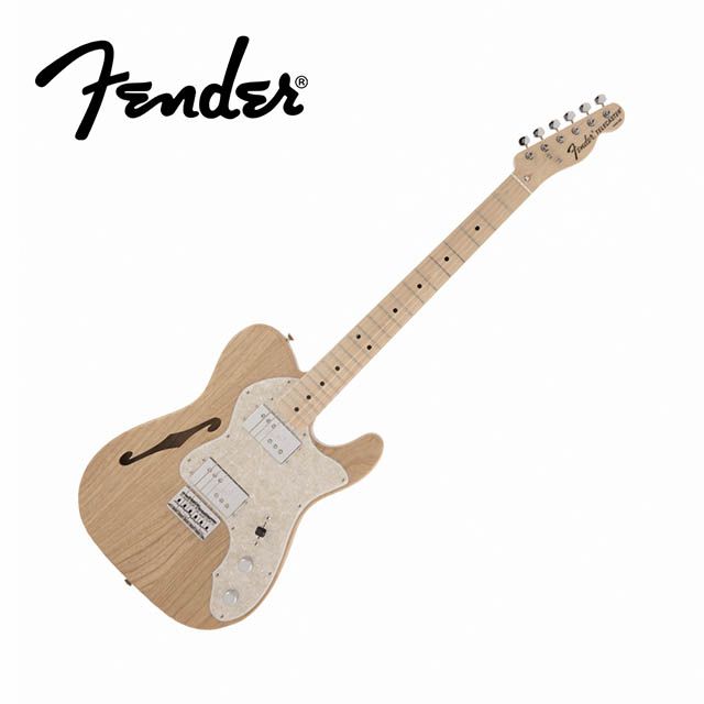 Fender MIJ Traditional II 70S Tele Thinline 日廠 電吉他 原木色