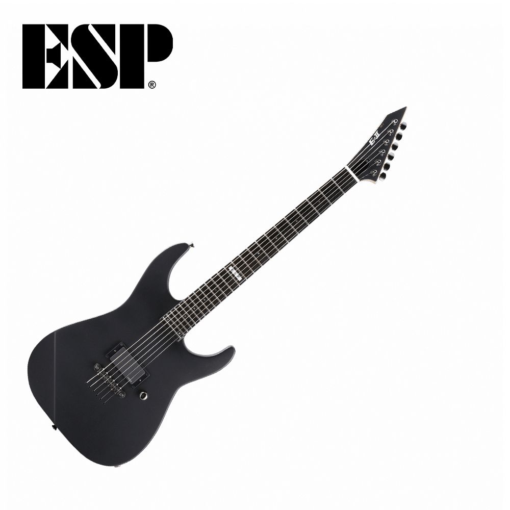  ESP E-II M-I THRU NT BLKS 電吉他 黑色