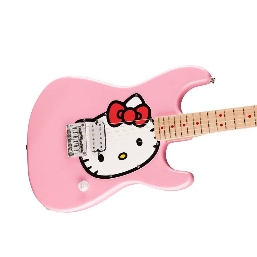  【限量】Squier Limited Edition Hello Kitty Stratocaster 聯名款電吉他 附專屬琴袋 (原廠公司貨)