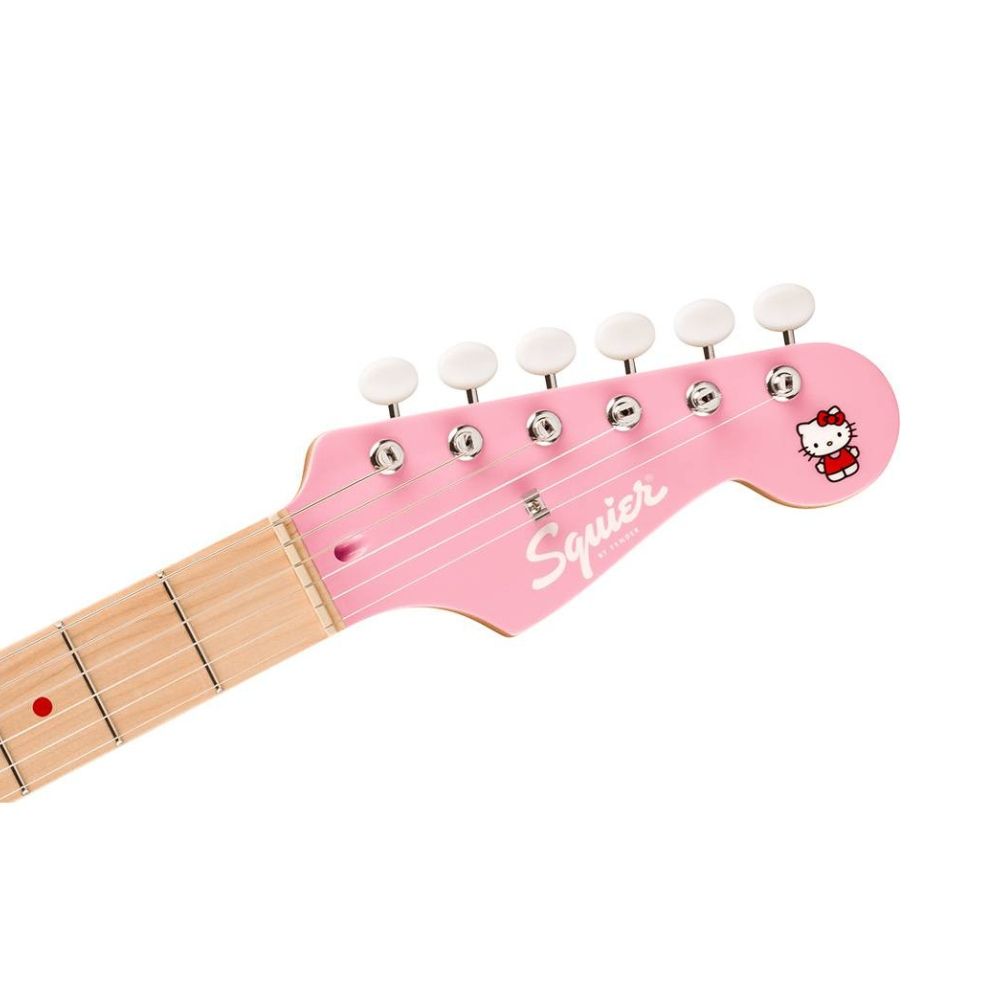  【限量】Squier Limited Edition Hello Kitty Stratocaster 聯名款電吉他 附專屬琴袋 (原廠公司貨)