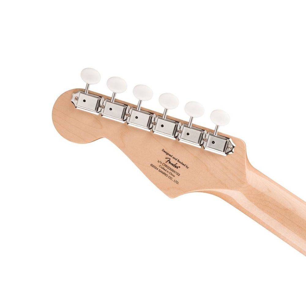  【限量】Squier Limited Edition Hello Kitty Stratocaster 聯名款電吉他 附專屬琴袋 (原廠公司貨)