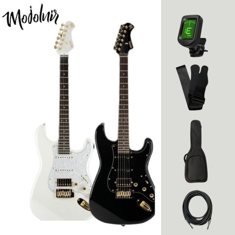 Mojolnir 魔捷尼爾 M50S 電吉他+新手超值組 共兩色 黑金/白金 (原廠公司貨 含原廠證書、配件包)