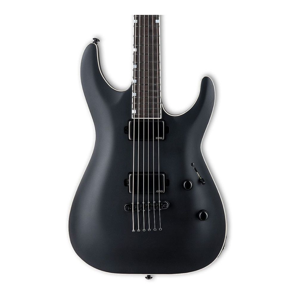  ESP LTD MH-1000 Baritone Black Satin Electric Guitar電吉他 +新手超值組