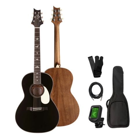 PRS SE P20E Parlor Satin Black 電木吉他 +新手超值組 (搭配Fishman GT1 拾音器 原廠公司貨)