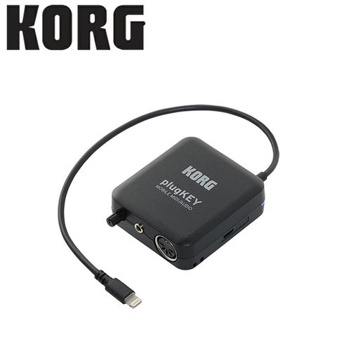 『KORG』plugKEY 行動MIDI音訊介面 黑色款 / 公司貨