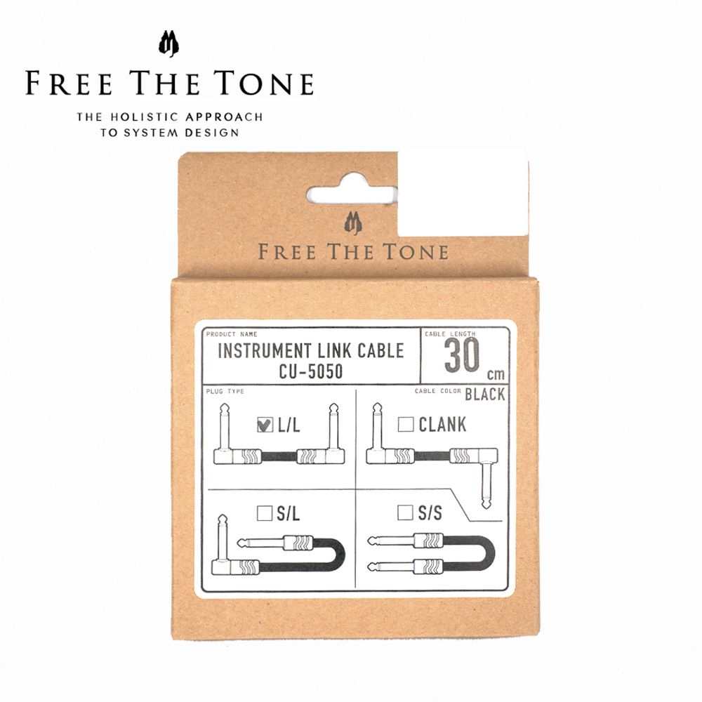  FREE THE TONE CU-5050 30cm LL 高級短導線 日本製