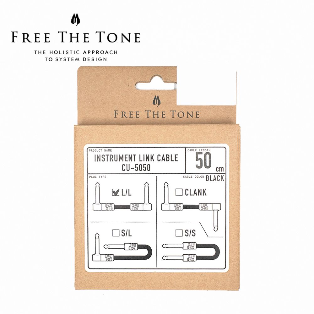  FREE THE TONE CU-5050 50cm LL 高級短導線 日本製