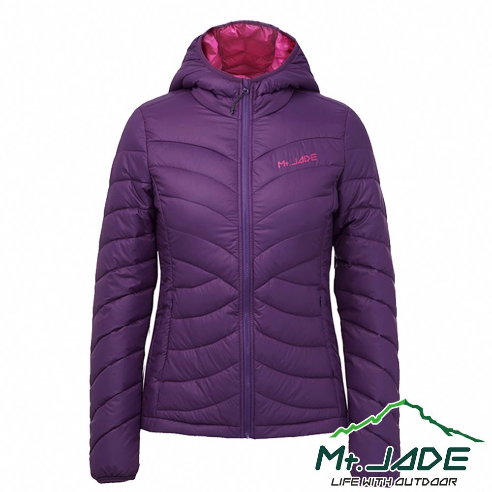 Mt. Jade Mt.JADE 女款 GlieseHoody HeliXoft 智慧羽絨外套 休閒穿搭/輕量機能- 羅蘭紫/玫瑰紅