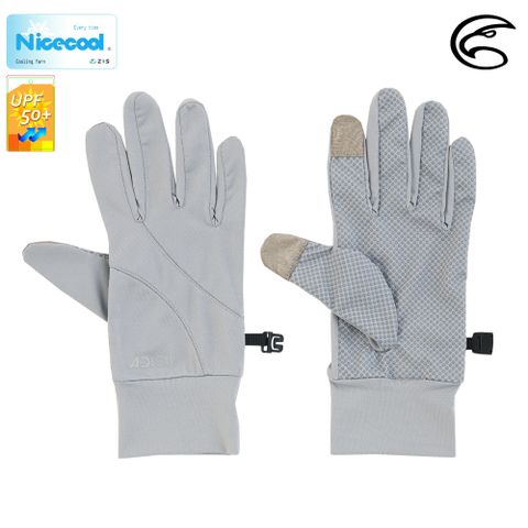 ADISI NICECOOL 吸濕涼爽抗UV觸控止滑手套 AS23014 / 中灰色