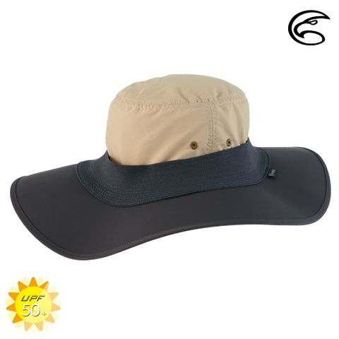 ADISI 抗UV透氣快乾撥水頭盔帽檐 AH23016 / 理石灰