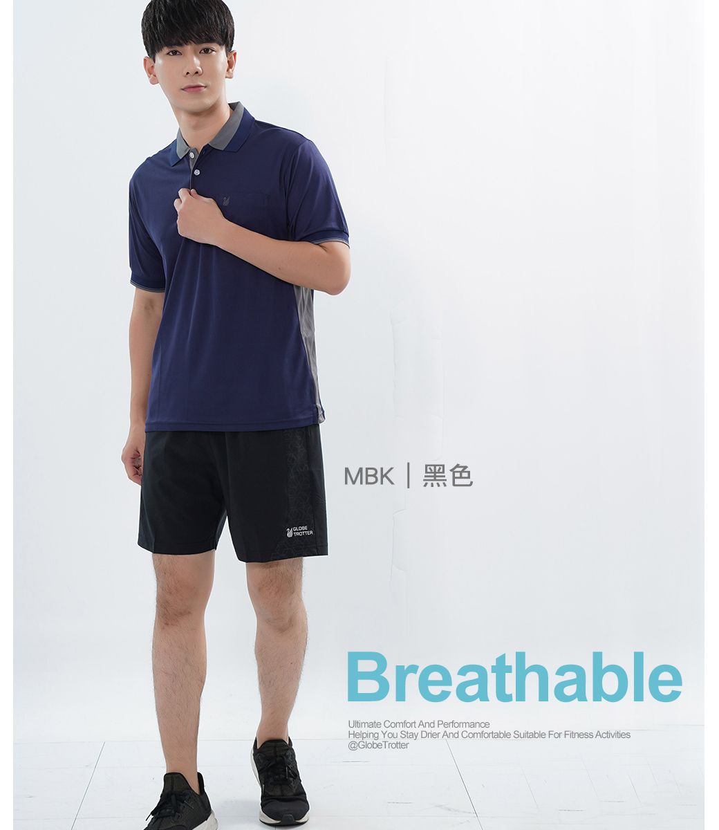 GLOBETROTTERMBK  黑色BreathableUltimate Comfort And PerformanceHelping You Stay Drier And Comfortable Suitable For Fitness Activities@Globe Trotter