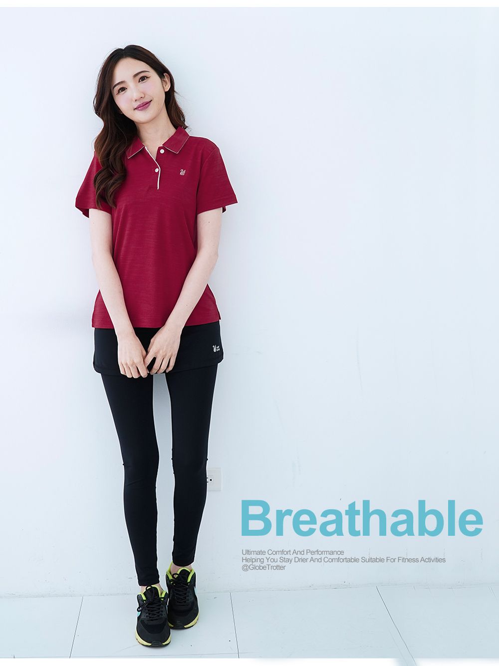 BreathableUltimate Comfort And PerformanceHelping You Stay Drier And Comfortable Suitable For Fitness Activities@Globe Trotter