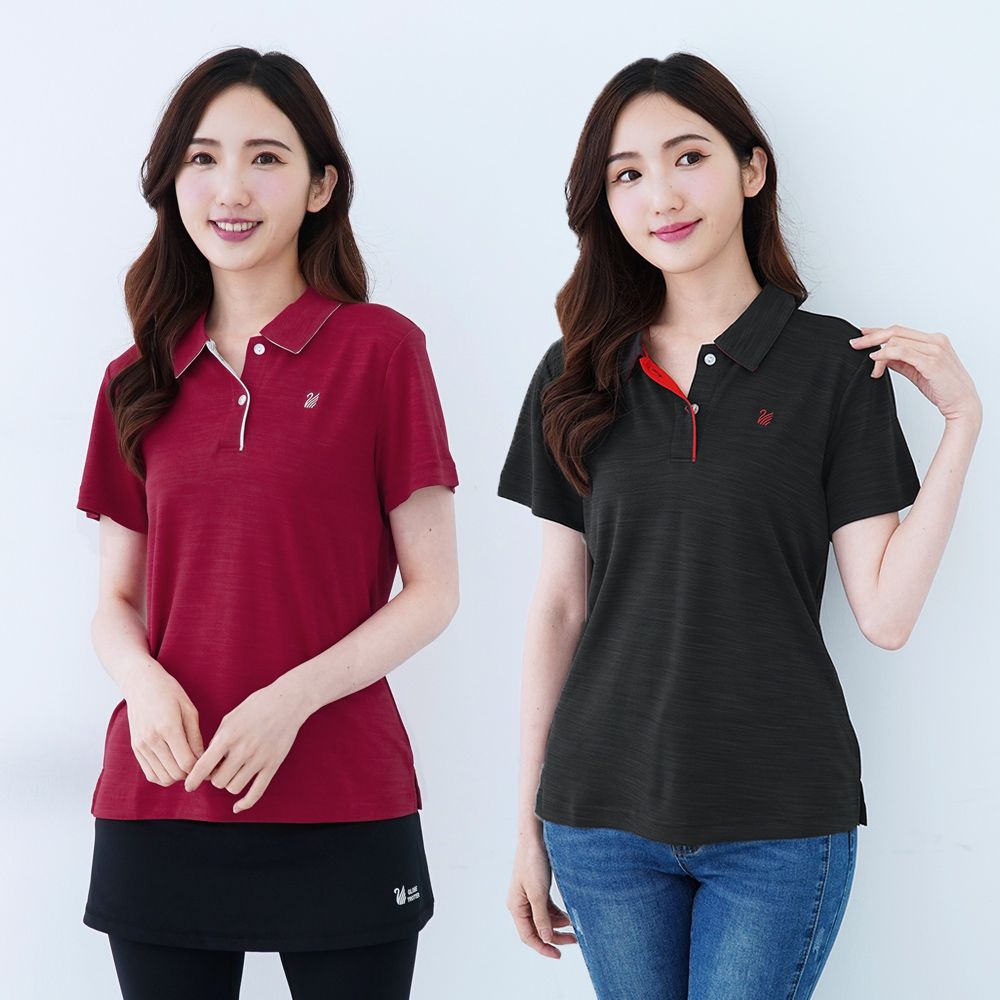 遊遍天下 MIT台灣製男女款抗UV吸濕排汗環保紗短袖機能POLO衫 GS1022(M-5L大尺碼)