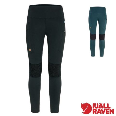 Fjallraven 小狐狸 女 Abisko Trekking Tights HD 超耐磨登山健行緊身褲. 運動休閒長褲/高腰版型/87143