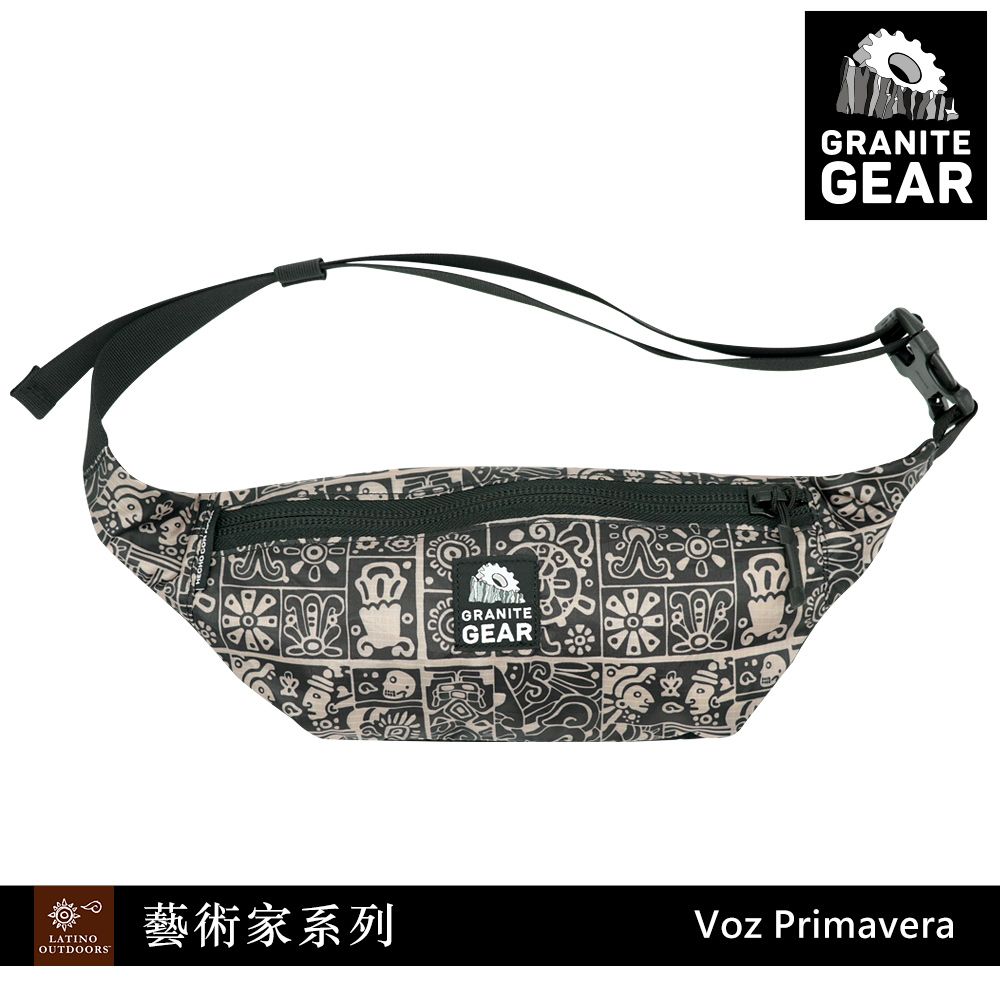 GRANITE GEAR  1000286 Hip Wing 超輕量腰包 / 0020黑-沙色