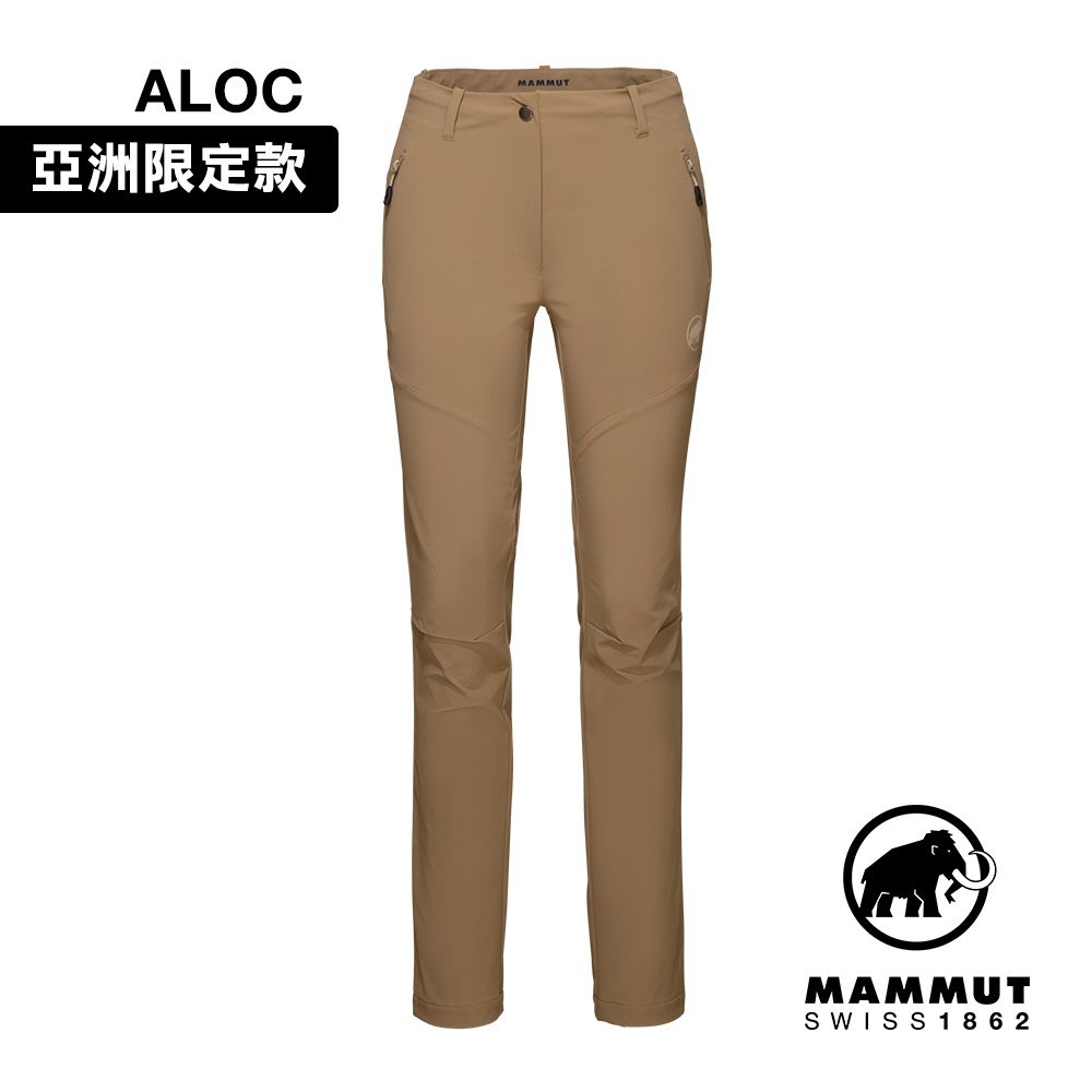 MAMMUT 長毛象 Trekkers 3.0 Pants AF Women 健行防潑水長褲 深沙褐 女款 #1021-00810