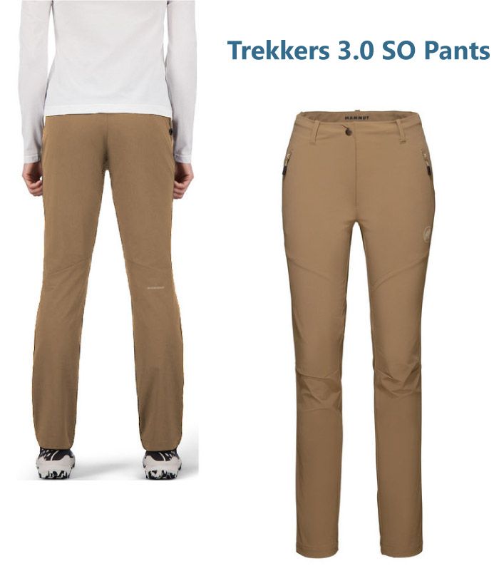 MAMMUT 長毛象】女Trekkers 3.0 SO Pants 彈性透氣快乾防潑水長