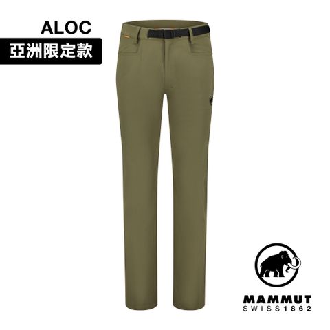 MAMMUT 長毛象 Utility SO Pants AF Men 日系機能軟殼長褲 綠鬣蜥 男款 #1021-01090