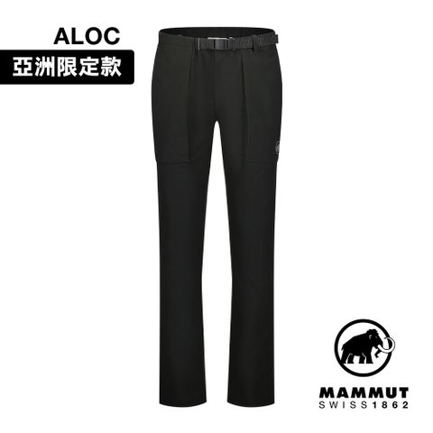 MAMMUT 長毛象 Mountain Tough Pants AF Men 日系大口袋健行長褲 黑色 男款 #1022-02050